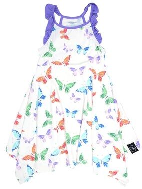 Sweet bamboo 2t butterfly dress